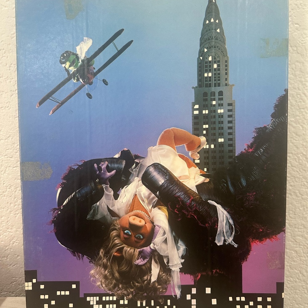 Vintage 1978 Springbok "King Kong Goes Ape Over Miss Piggy" Jigsaw Puzzle 500+